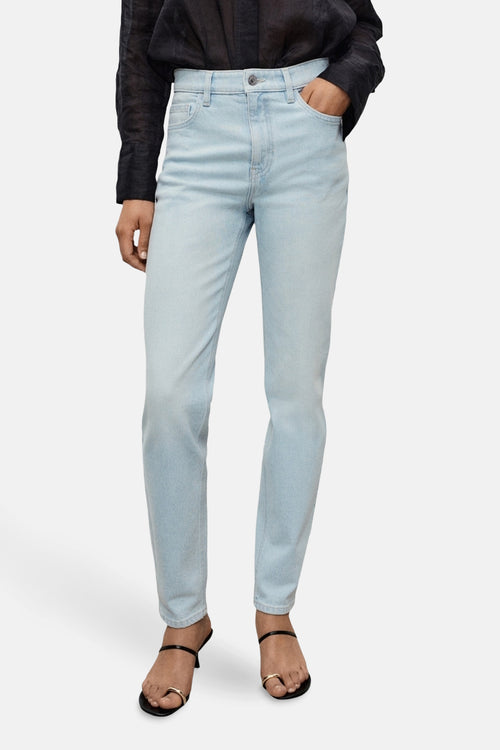 Mom jeans LIGHT BLUE DENIM - MANGO