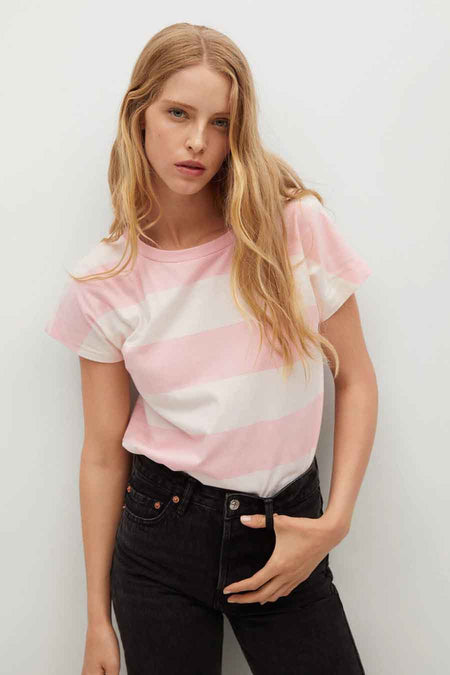 T-shirt - roze