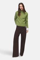 Pull met ronde hals - groen