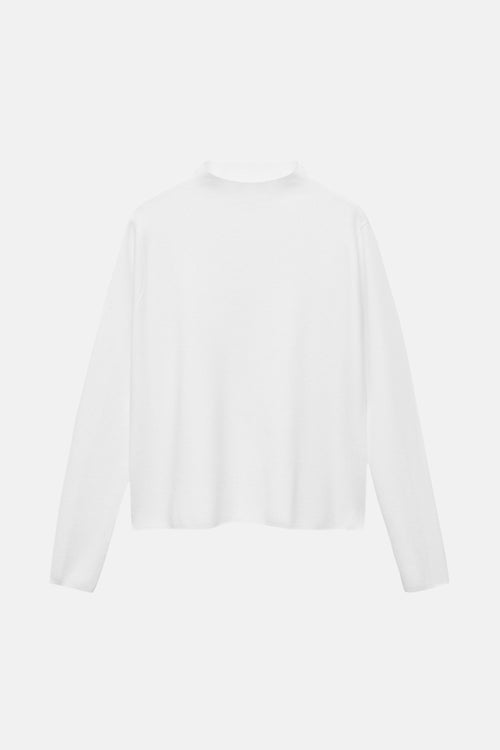 Trui met ronde hals Ecru - MANGO