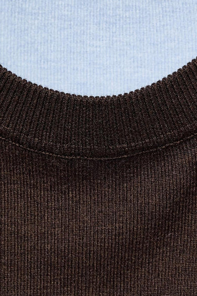 Pull met ronde hals - multicolor