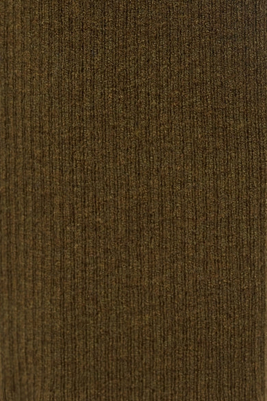 Pull met ronde hals - khaki