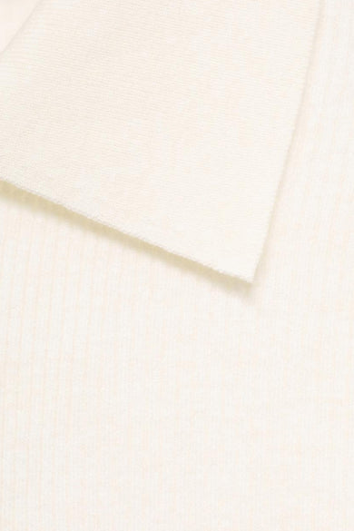 Pull met ronde hals - beige