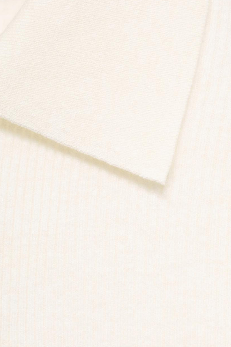 Pull met ronde hals - beige