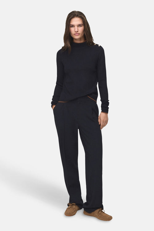 Pull col rond multicolore - MANGO