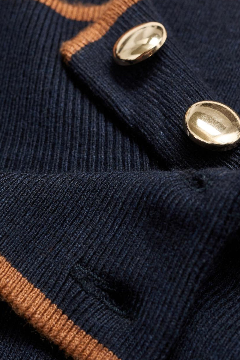 Pull met ronde hals - multicolor