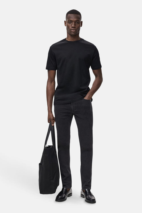Jean slim DARK GREY DENIM - MANGO