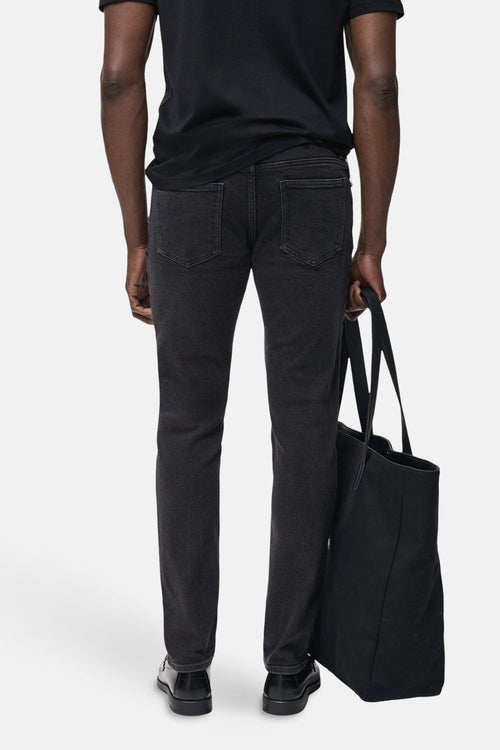 Jean slim DARK GREY DENIM - MANGO