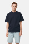 T-shirt (manches courtes) Bleu - MANGO