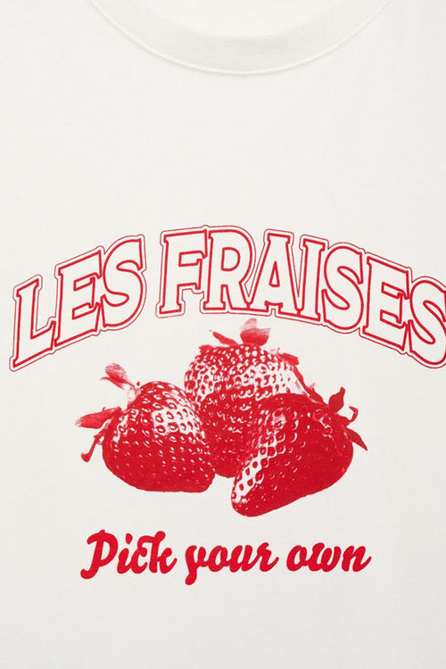 T-shirt (manches courtes) Rouge - MANGO
