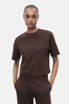 Top (korte mouwen) Bruin - MANGO