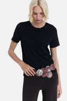 T-shirt met korte mouwen - zwart