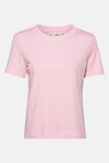 Top uni manches courtes Rose - MANGO