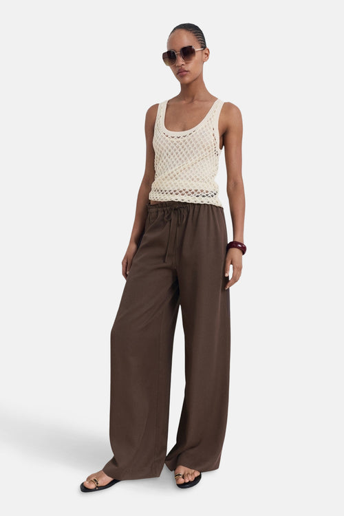 Pantalon - brun