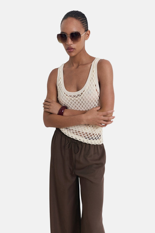 Pantalon - brun