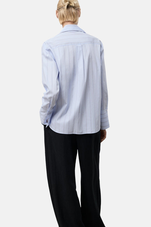 Hemd met lange mouwen - Blauw