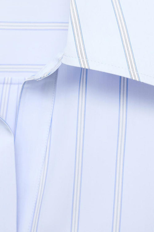 Hemd met lange mouwen - Blauw