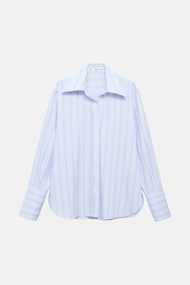 Hemd met lange mouwen - Blauw