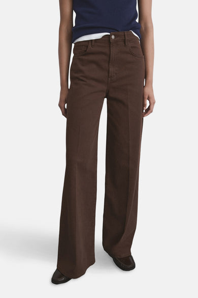 Colored jeans - bruin