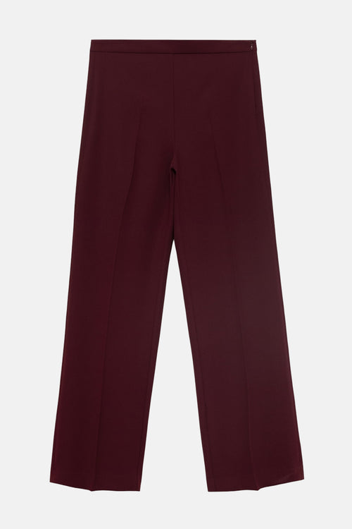 Pantalon de costume - bordeaux