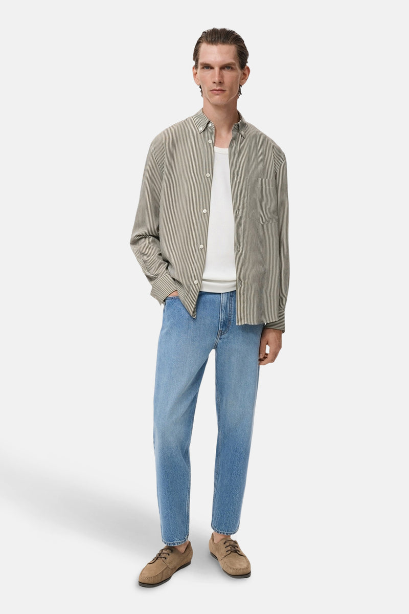 Hemd met lange mouwen - Kaki - MANGO - 2