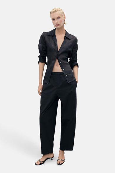 Pantalon Noir - MANGO