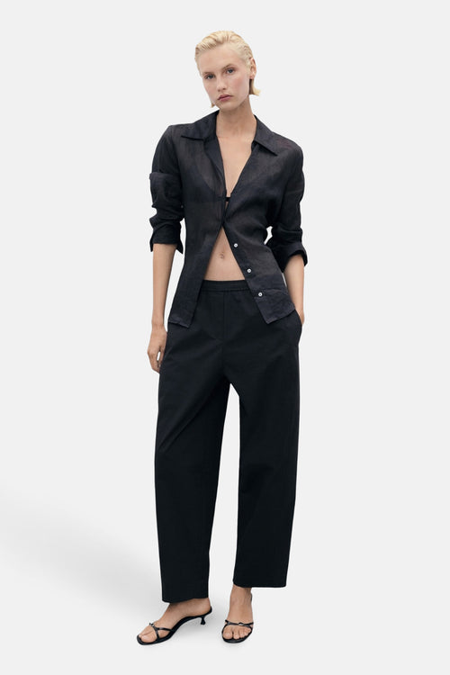 Pantalon Noir - MANGO