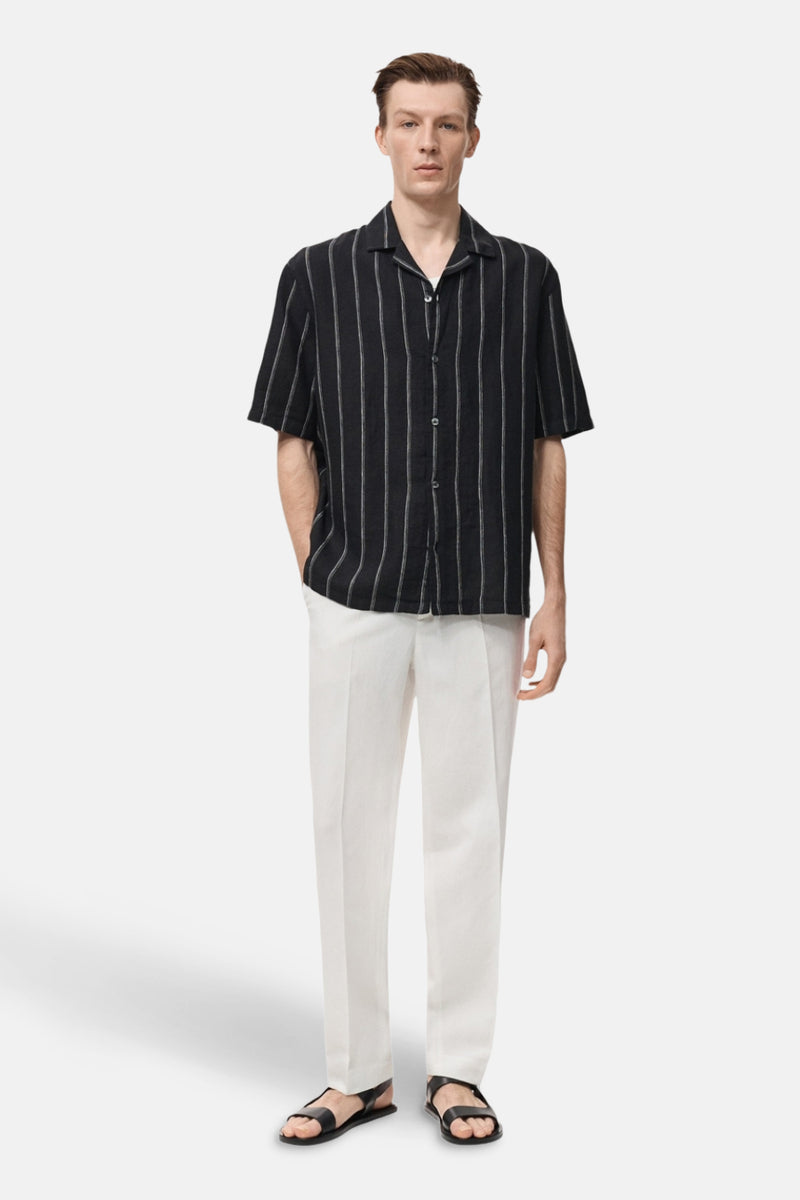 Hemd met korte mouwen - zwart