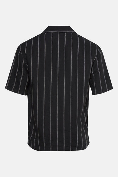 Chemise (manches courtes) Noir - MANGO