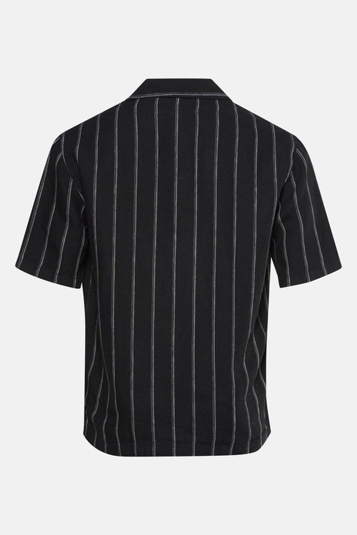 Chemise (manches courtes) Noir - MANGO