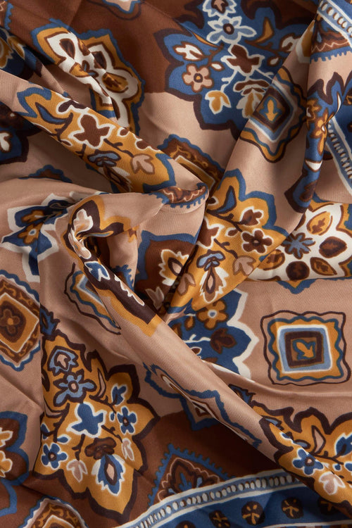 Foulard Brun - MANGO