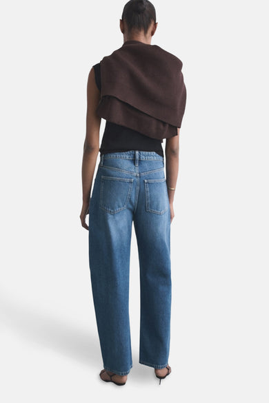 Jeans - mid blue denim