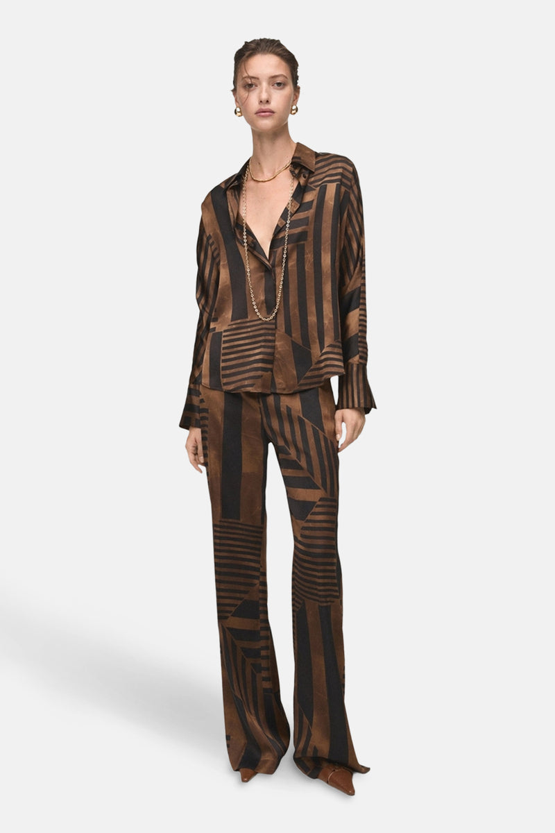 Hemd (lange mouwen) multicolor - MANGO