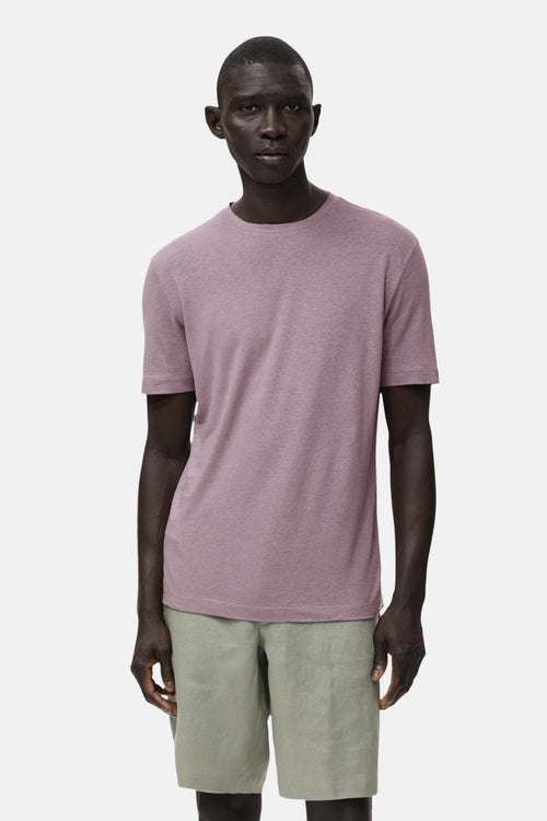 T-shirt (manches courtes) Mauve - MANGO