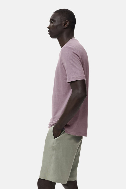 T-shirt (manches courtes) Mauve - MANGO