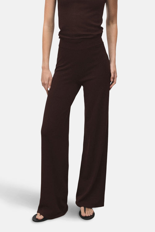 Pantalon brun - MANGO