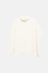 Chemisier (manches longues) blanc - MANGO