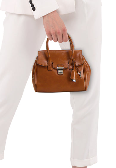 Handtas - bruin - MANGO - 7