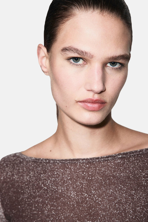 T-shirt met lange mouwen - bordeaux