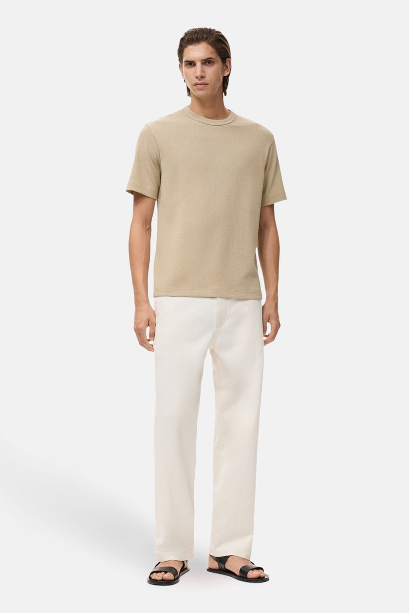 T-shirt met korte mouwen - beige