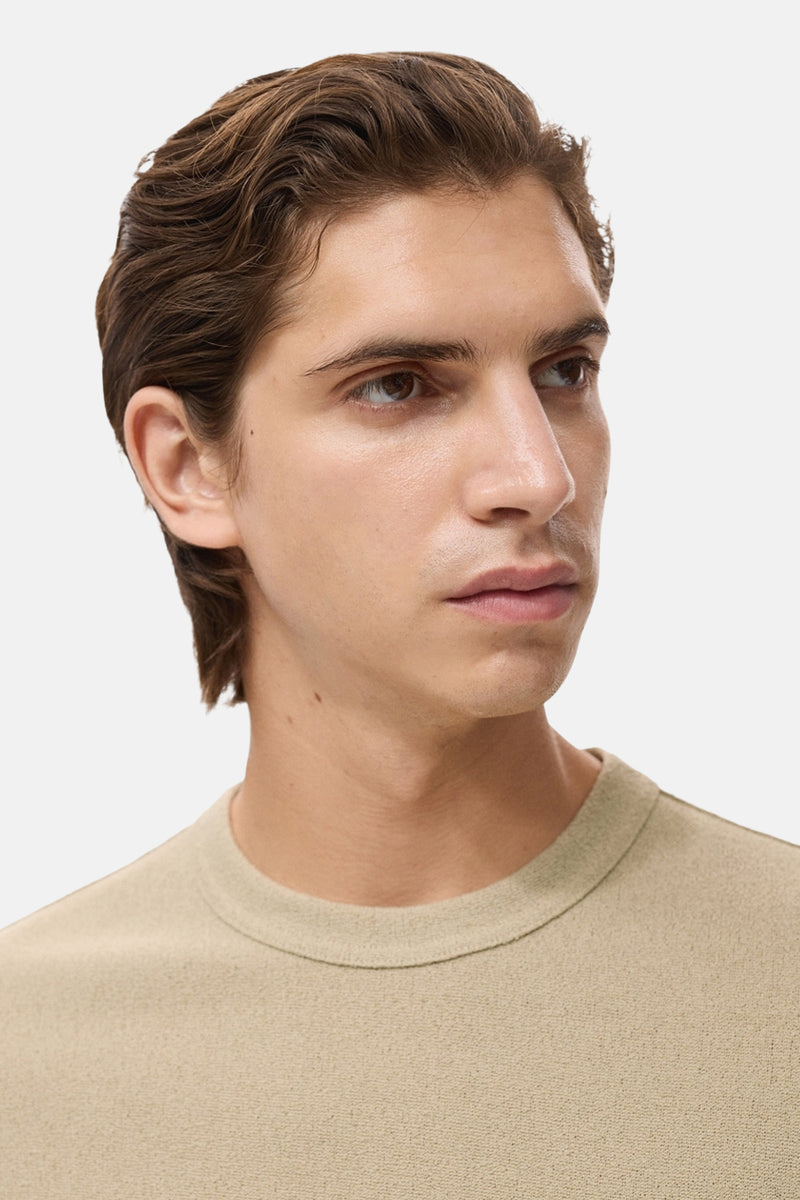 T-shirt met korte mouwen - beige