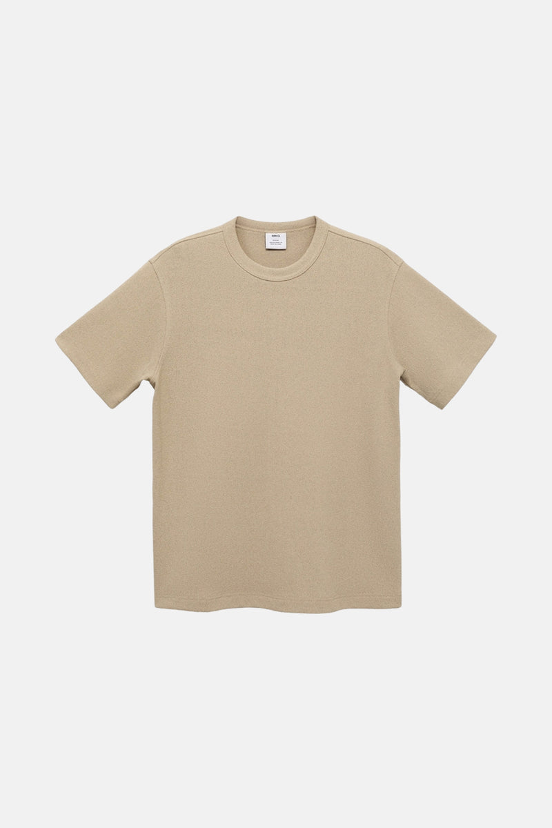 T-shirt met korte mouwen - beige