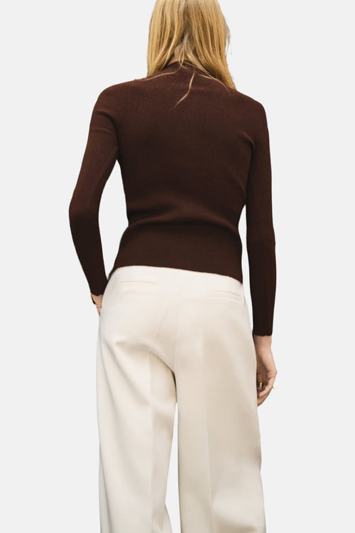 Gilet brun - MANGO