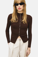 Gilet brun - MANGO