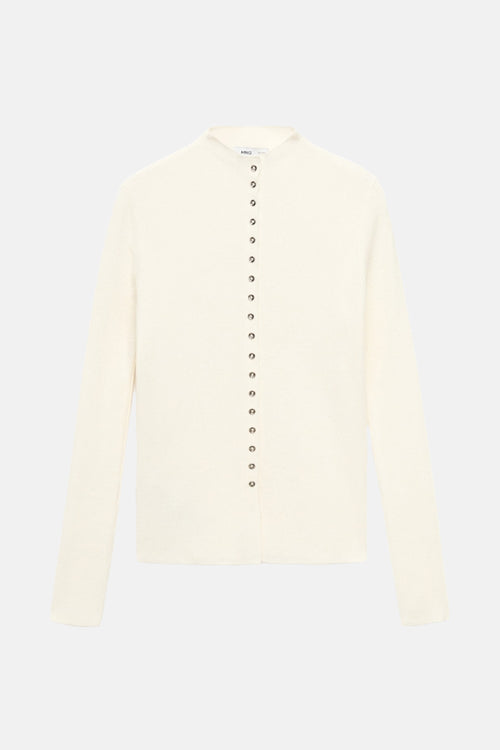 Gilet Écru - MANGO