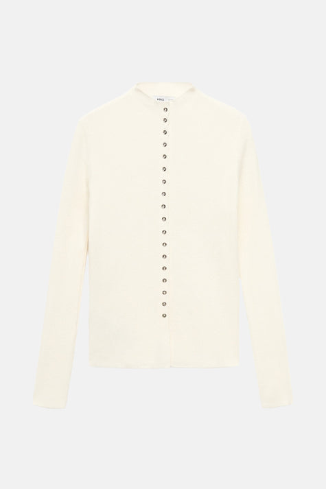 Gilet Écru - MANGO
