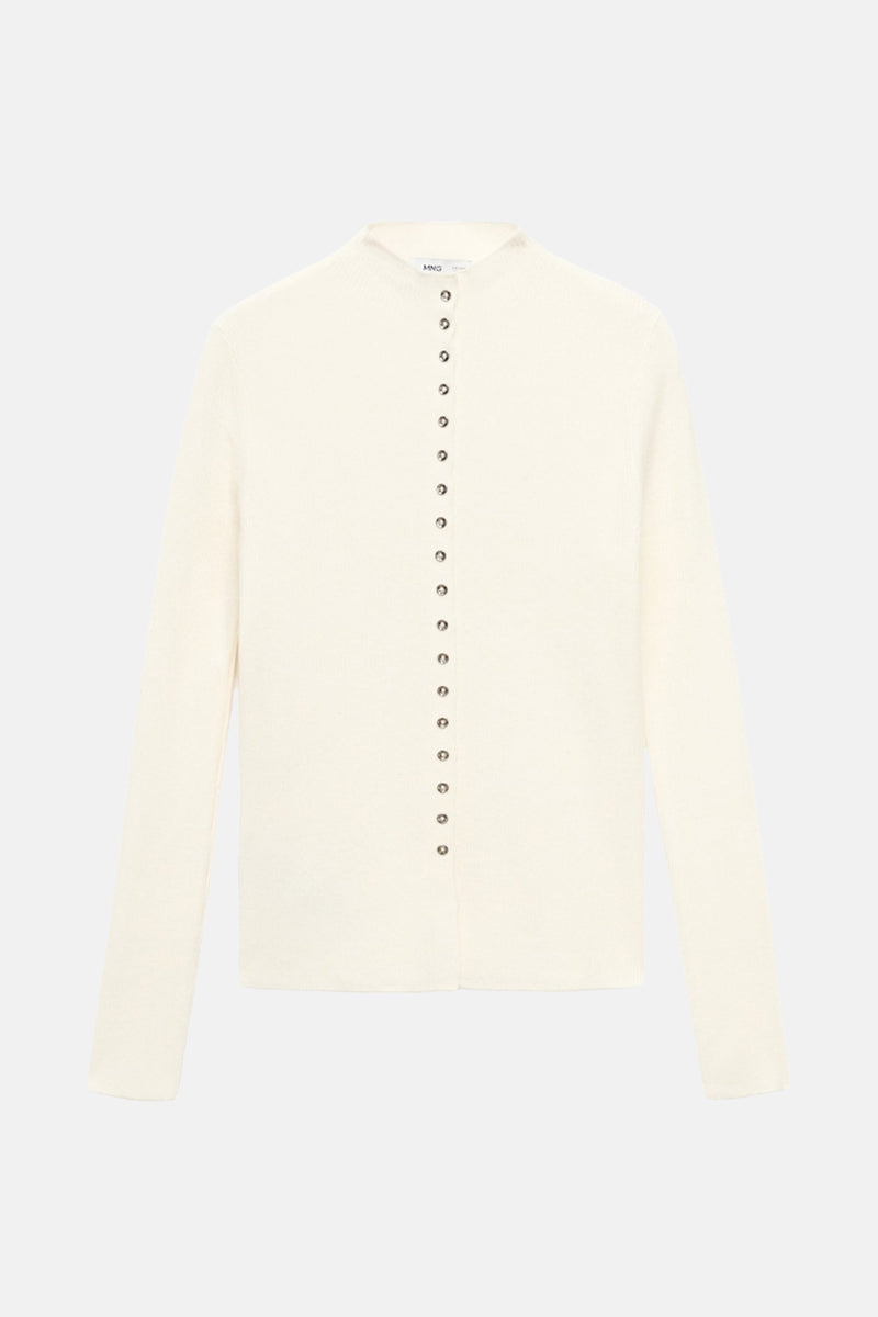 Gilet Écru - MANGO