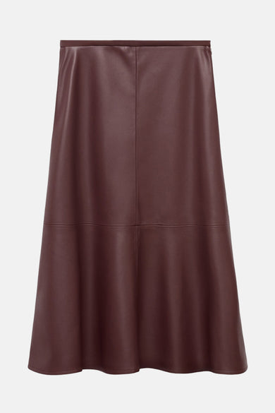 Rok (lang) bordeaux - MANGO