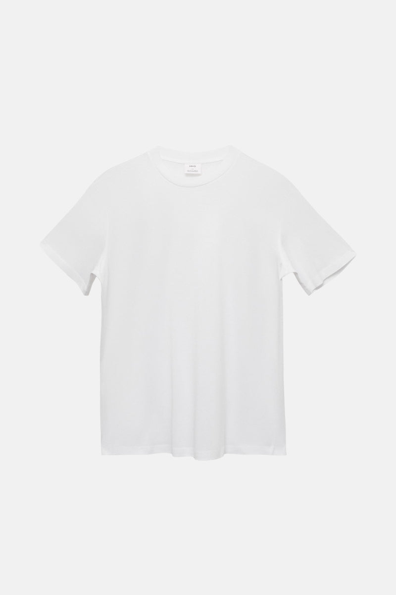 T-shirt met korte mouwen - wit