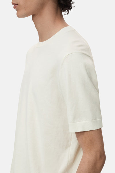 T-shirt met korte mouwen - Ecru